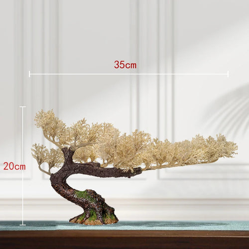 décoration intérieure faux arbre bonsaï style chinois pour un paysage apaisant - vue 27 sur 33