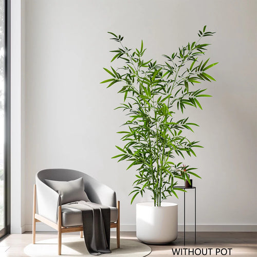 feuilles de bambou artificielles pour décoration d'événements et fêtes - vue 2 sur 23
