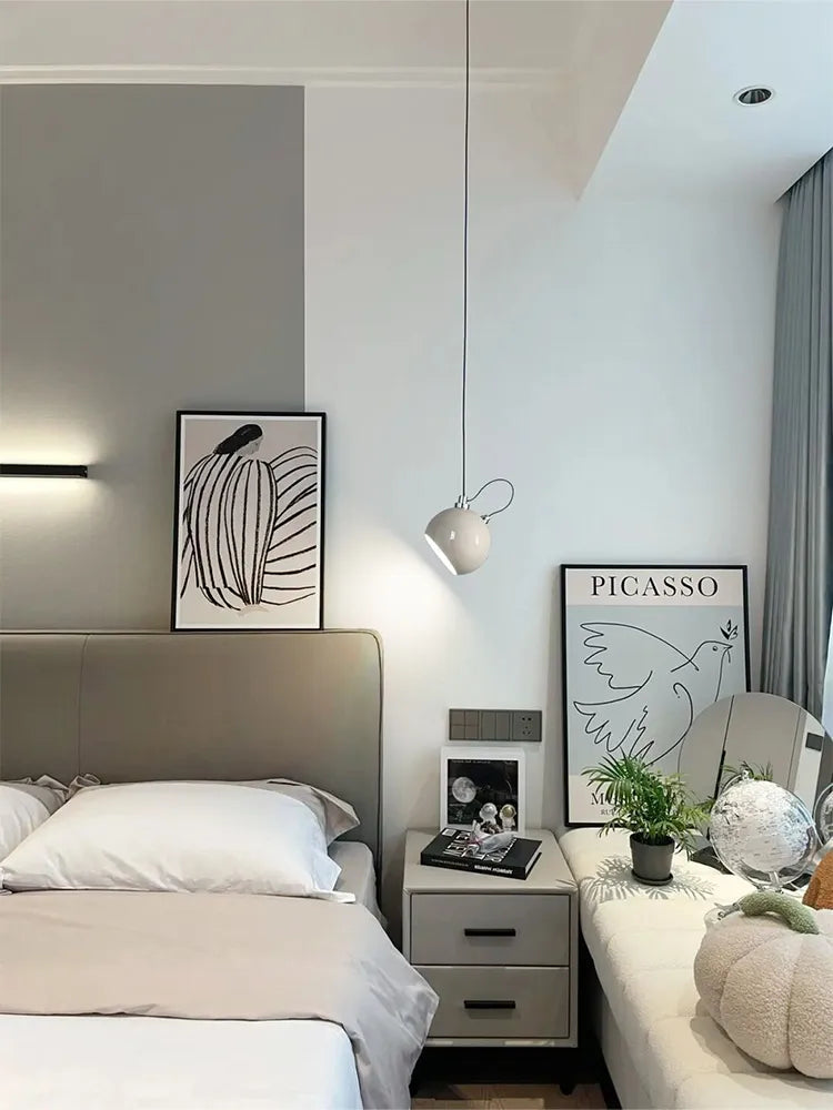 VOOL suspension sphérique magnétique moderne avec Angle réglable pour chambre et salle à manger - vue 4 sur 9