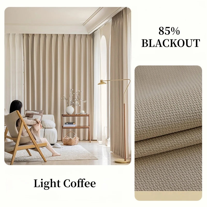 Rideau occultant épais moderne 85 pour chambre et salon
