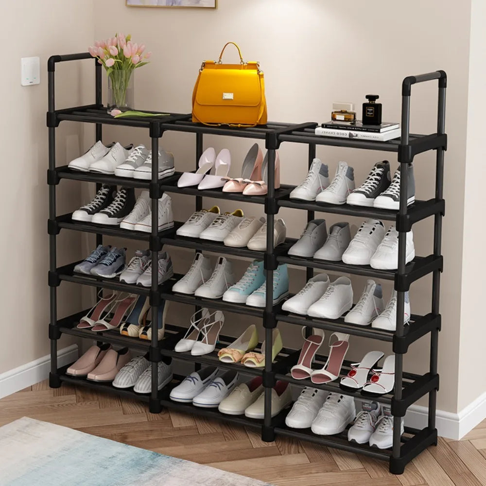 étagère à chaussures amovible multicouche pour rangement pratique - vue 2 sur 11