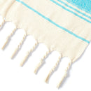 serviette de plage turque coton losanges sechage rapide