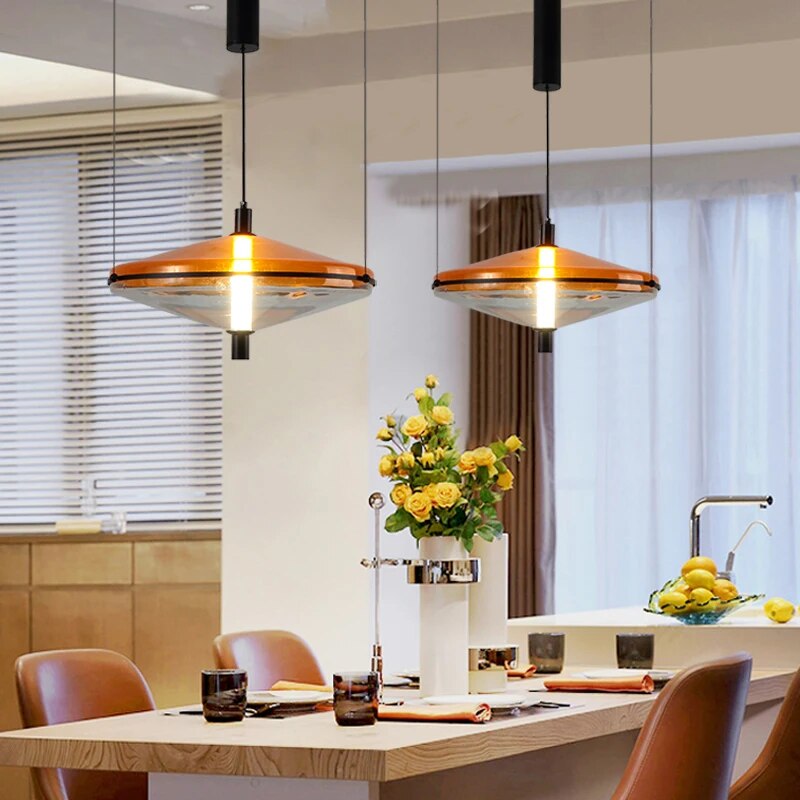 Suspension minimaliste italienne pour salle à manger - vue 4 sur 8