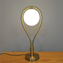 lampes de sol led artistiques en forme de raquette avec boule de verre
