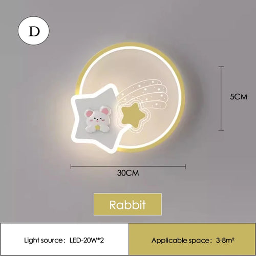 lampe de chevet mignonne pour chambre de princesse avec nœud rose - vue 12 sur 12