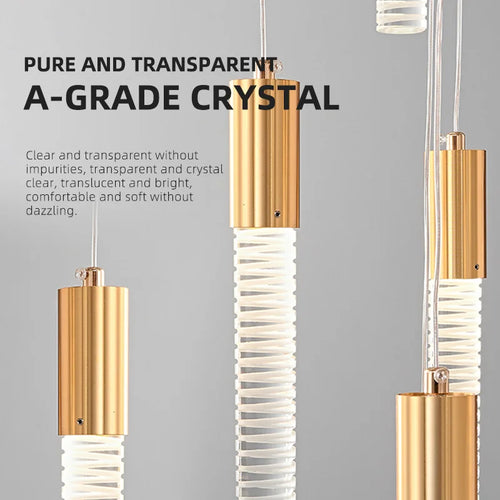 lustre moderne pour un éclairage élégant et raffiné - vue 3 sur 16