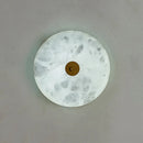 Applique murale ronde en marbre Led salon chevet escalier applique Restaurant hôtel décor éclairage chaud neutre blanc froid