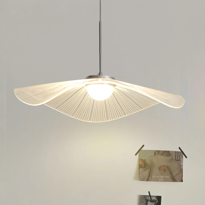 lustre nordique minimaliste acrylique moderne décoration intérieure créative