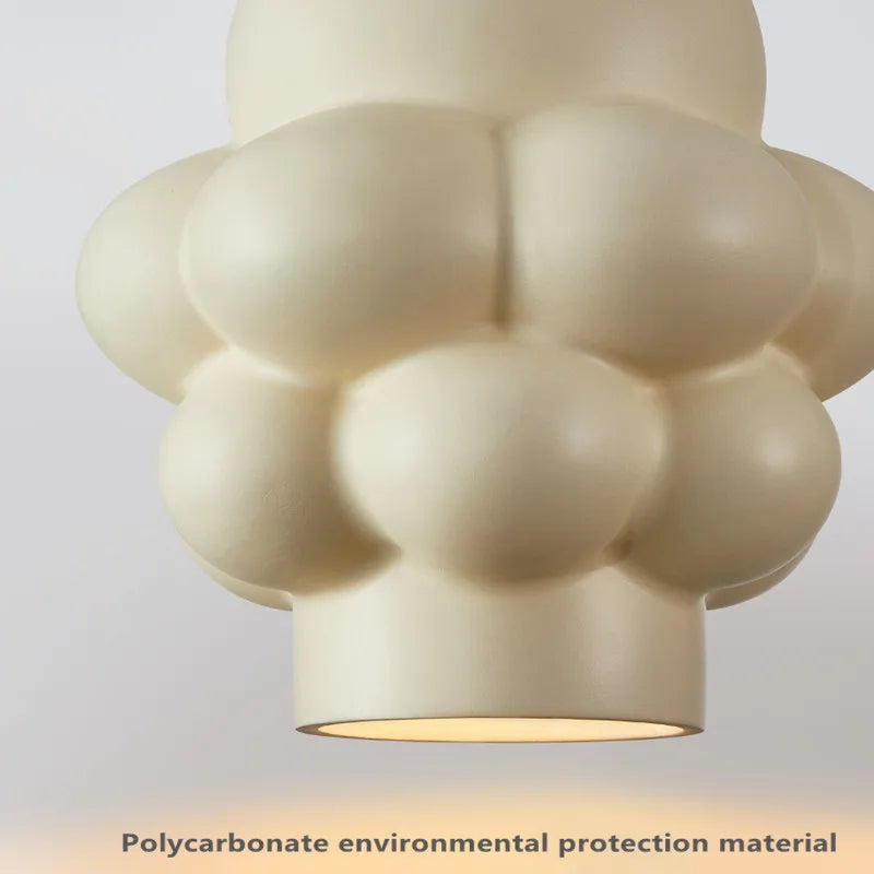 lustre led style wabi sabi nordique pour bar et restaurant - vue 5 sur 10