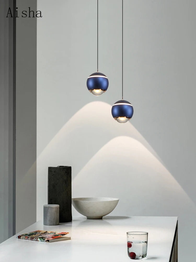 suspension moderne en forme de boule pour intérieur créatif - vue 4 sur 12