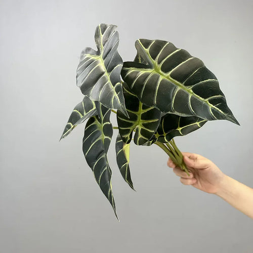 lot de 2 feuilles artificielles pour décoration de fête automne - vue 10 sur 10