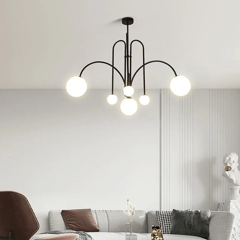 suspension led style italien pour décoration moderne et élégante - vue 7 sur 12