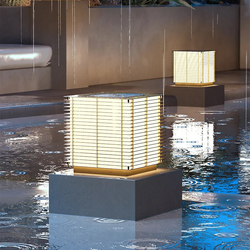 lampe de jardin solaire lumineuse pour extérieur décorative et étanche - vue 5 sur 12