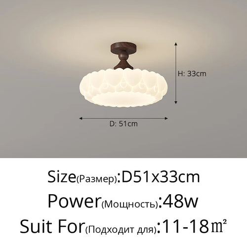 plafonnier créatif rétro style médiéval pour chambre enfant - vue 11 sur 12