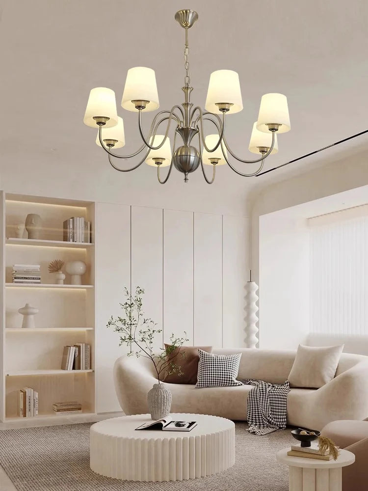 lustre rétro français style bauhaus pour décoration élégante - vue 6 sur 7