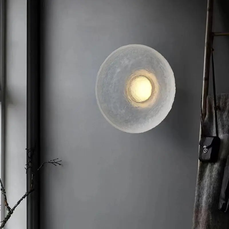 applique murale ronde moderne à led pour décoration intérieure et extérieure - vue 3 sur 8