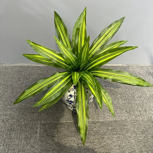 agave artificiel 15 feuilles décoration florale pour intérieur - vue 14 sur 13