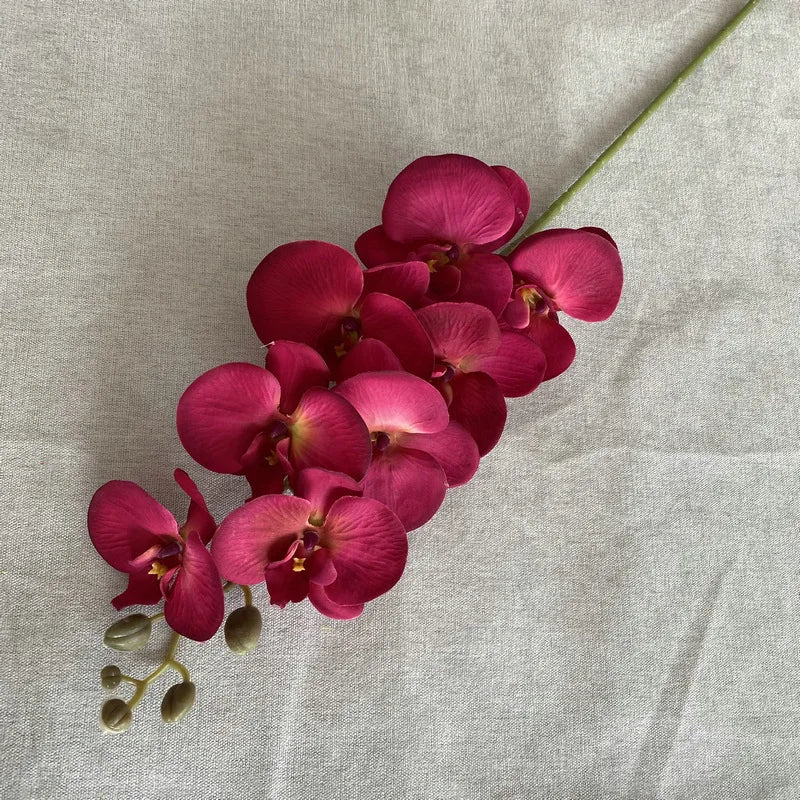 arrangement de fleurs artificielles en velours pour décoration élégante - vue 7 sur 17