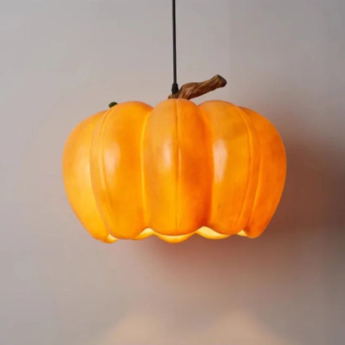 lustre rétro en forme de citrouille pour décoration d'Halloween - vue 5 sur 8