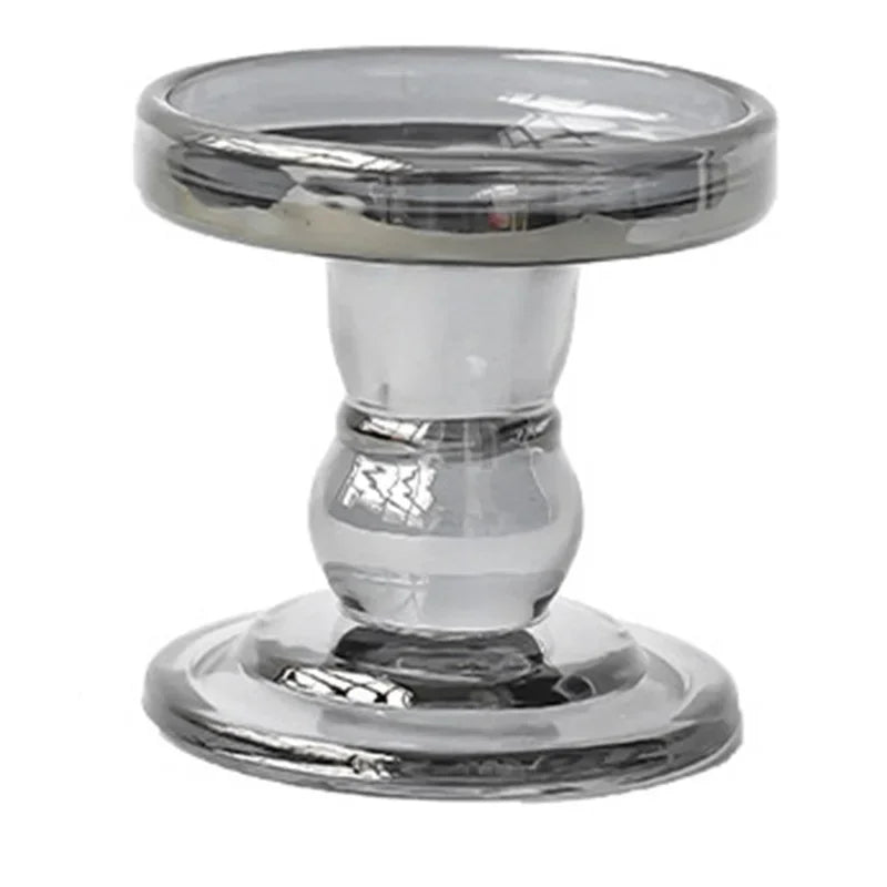 bougeoir en verre pour bougie chauffe-plat décoratif outdoor - vue 19 sur 24