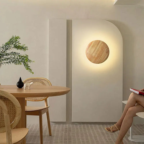 applique murale à led en bois pour décoration intérieure moderne - vue 3 sur 11