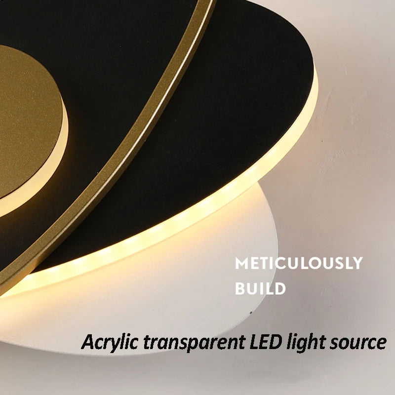 applique murale led moderne pour éclairage décoratif intérieur - vue 6 sur 12