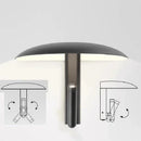 applique murale moderne rotative en métal design nordique lumière led