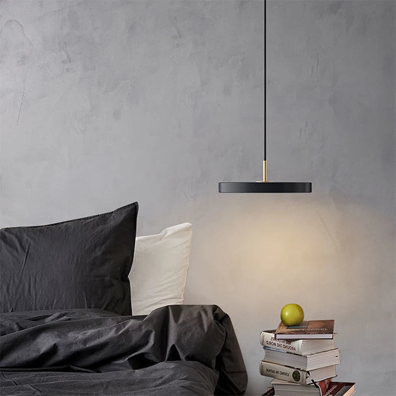 Suspension led moderne pour étude et salon