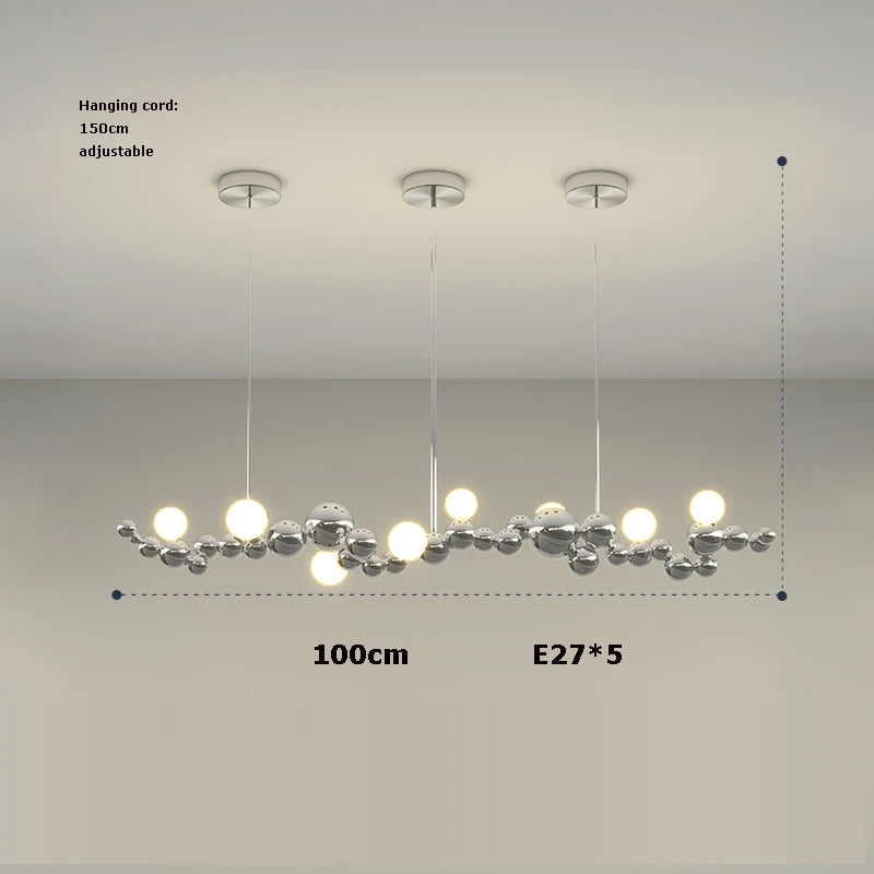 suspension artistique à led à intensité variable pour décoration intérieure - vue 14 sur 16