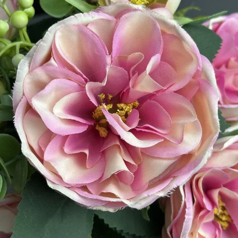 bouquet de pivoines artificielles pour mariage et décoration élégante - vue 3 sur 8