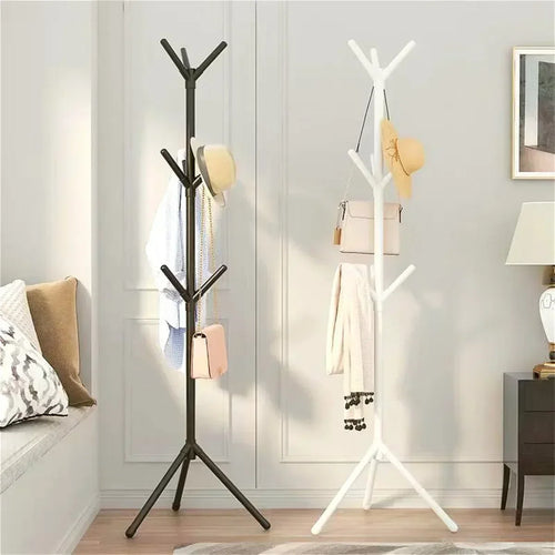 porte-vêtements vertical en forme de branche pour accessoires divers - vue 2 sur 8