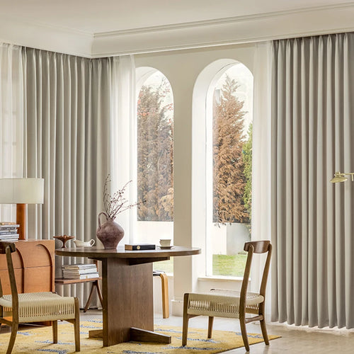 Rideau occultant moderne épais pour salon chambre - vue 7 sur 14