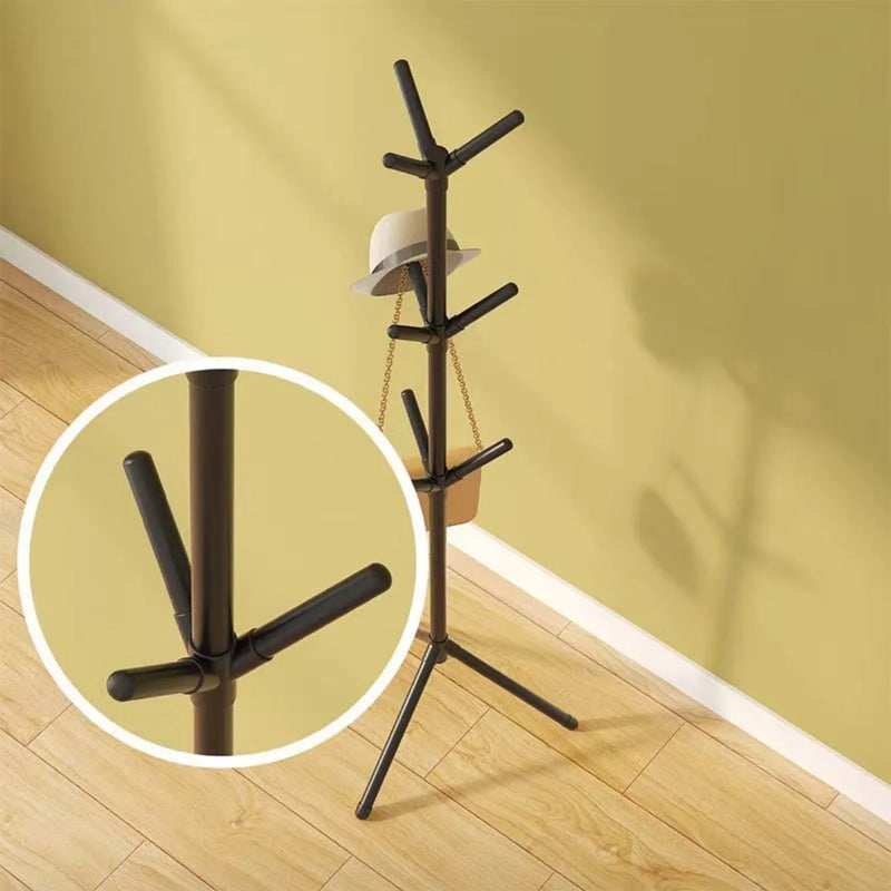porte-vêtements et chapeaux support vertical en forme de branche d'arbre