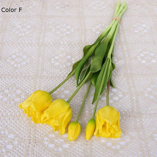 grandes tulipes baroques en silicone décoration de luxe pour événements - vue 16 sur 15