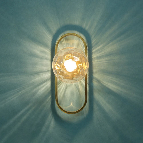 applique murale led en verre pour allée et arrière-plan d'hôtel - vue 8 sur 9