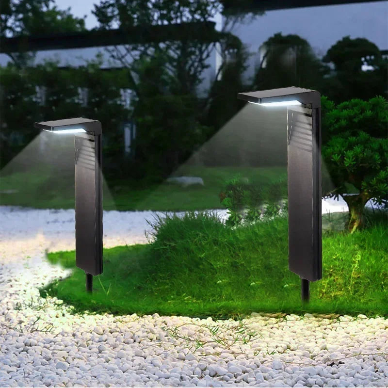 lampe solaire de jardin led étanche pour allée