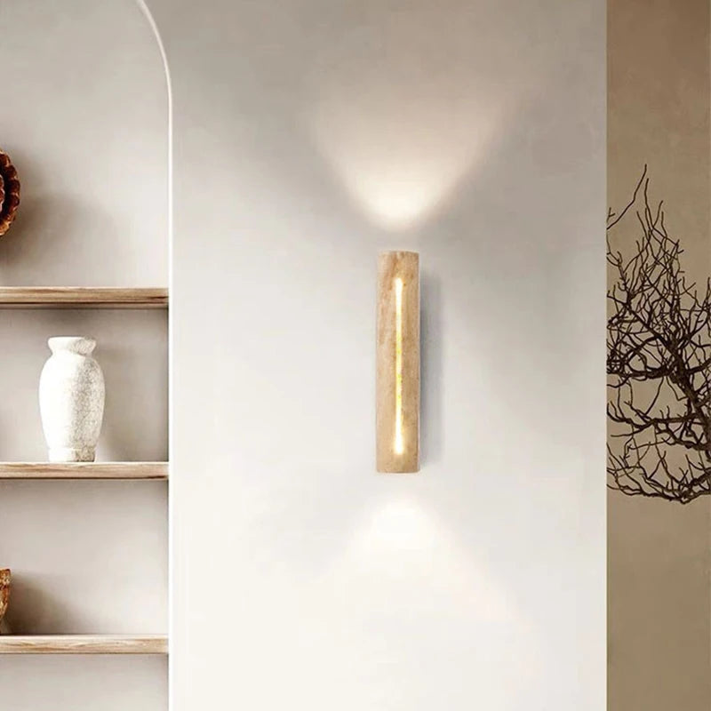 applique murale en pierre pour une ambiance chaleureuse et naturelle