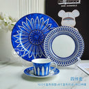 assiette europeenne luxueuse motif sceau pour teatime dimsum