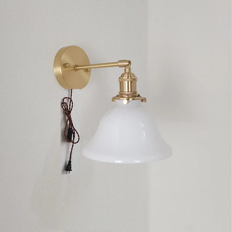 applique murale iwhd en cuivre rotative avec bras long pivotant - vue 21 sur 23