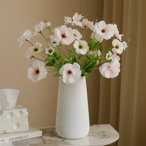 papillon pivoine fleur de soie décoration mariage arrangement floral - vue 2 sur 11