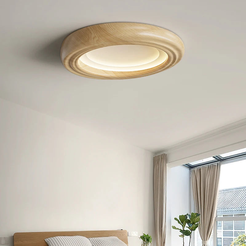 plafonnier nordique moderne créatif rond pour intérieur décoratif - vue 6 sur 12