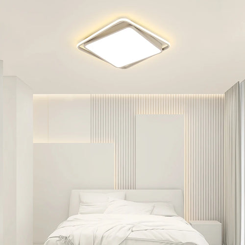 plafonnier led encastré minimaliste moderne pour loft - vue 5 sur 12
