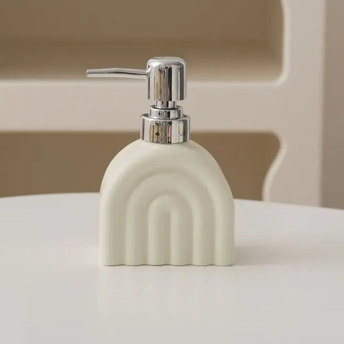 distributeur de savon en céramique portable pour shampoing et eau - vue 18 sur 21