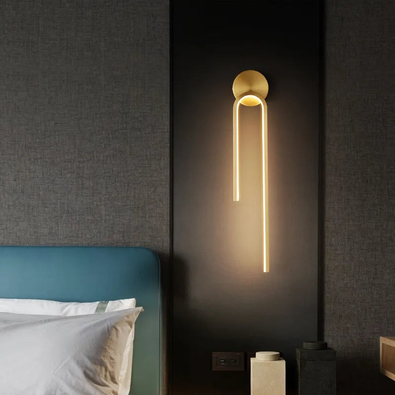 Applique murale led décor intérieur maison salon chambre chevet - vue 2 sur 18