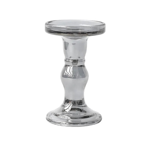 bougeoir en verre pour bougie chauffe-plat décoratif outdoor - vue 18 sur 24