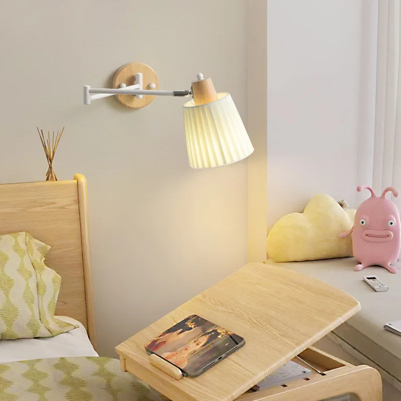 Applique Murale LED Encastrée Réglable – Lumière De Lecture, Interrupteur Intégré, 3000K Blanc Chaud, Pour Chambre