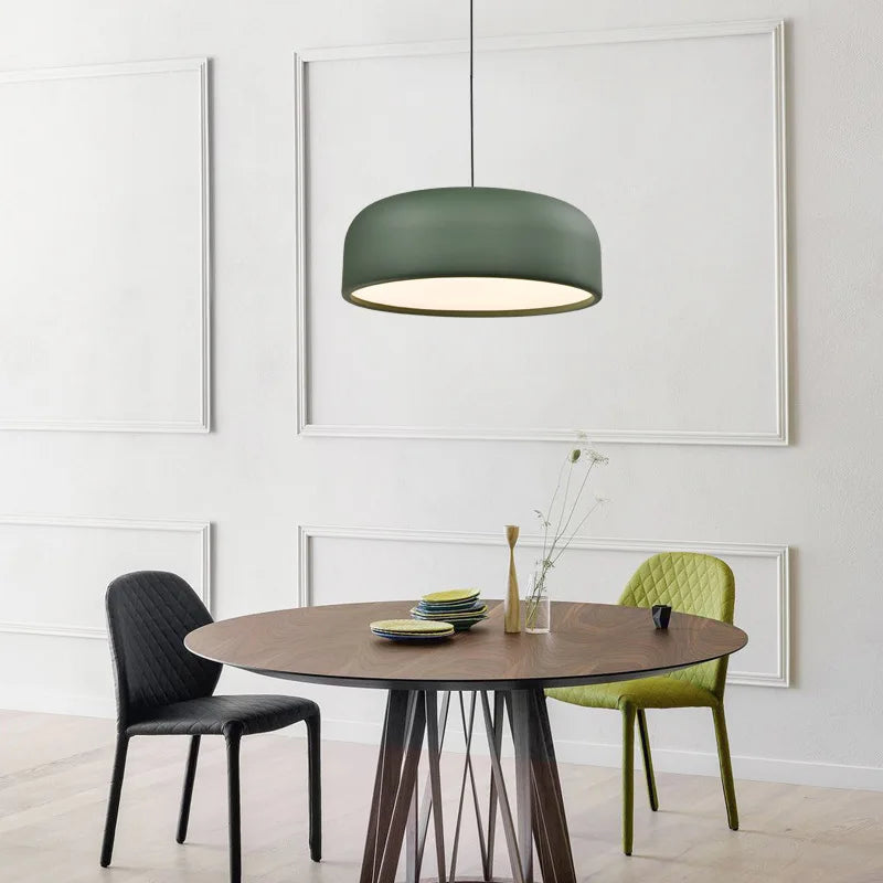 lustre nordique danemark moderne simple macaron double usage - vue 6 sur 21