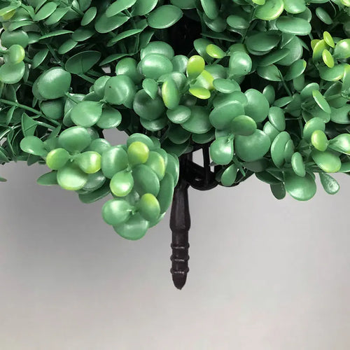 petit arbre d'eucalyptus artificiel pour décoration intérieure et extérieure - vue 6 sur 7