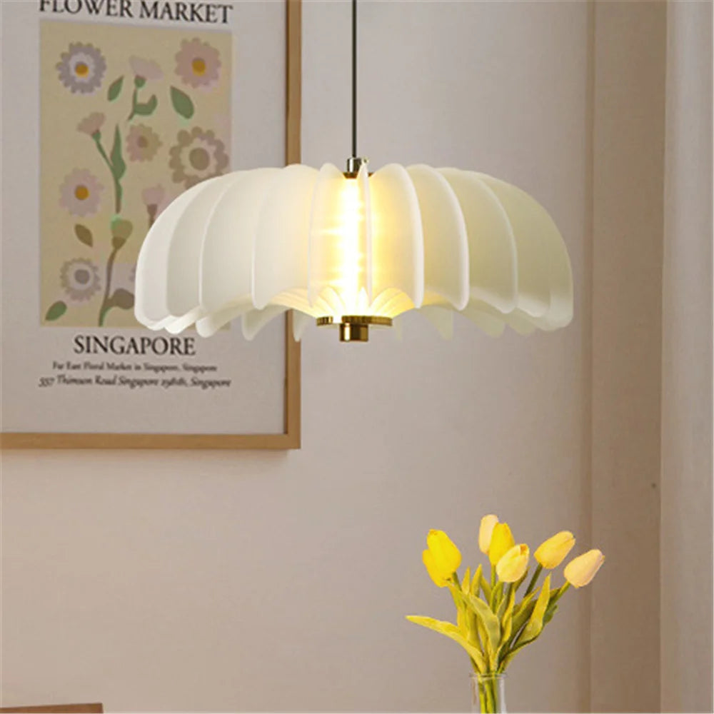 lustre à led citrouille design postmoderne pour décoration intérieure - vue 5 sur 9