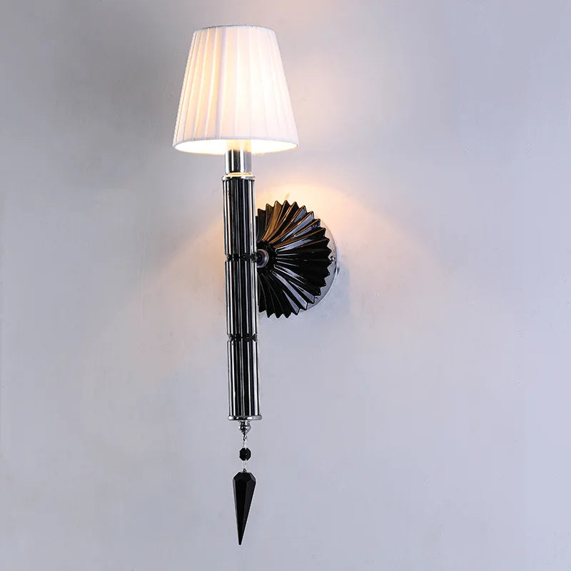 Applique murale moderne en cristal à 1 bras - vue 4 sur 10